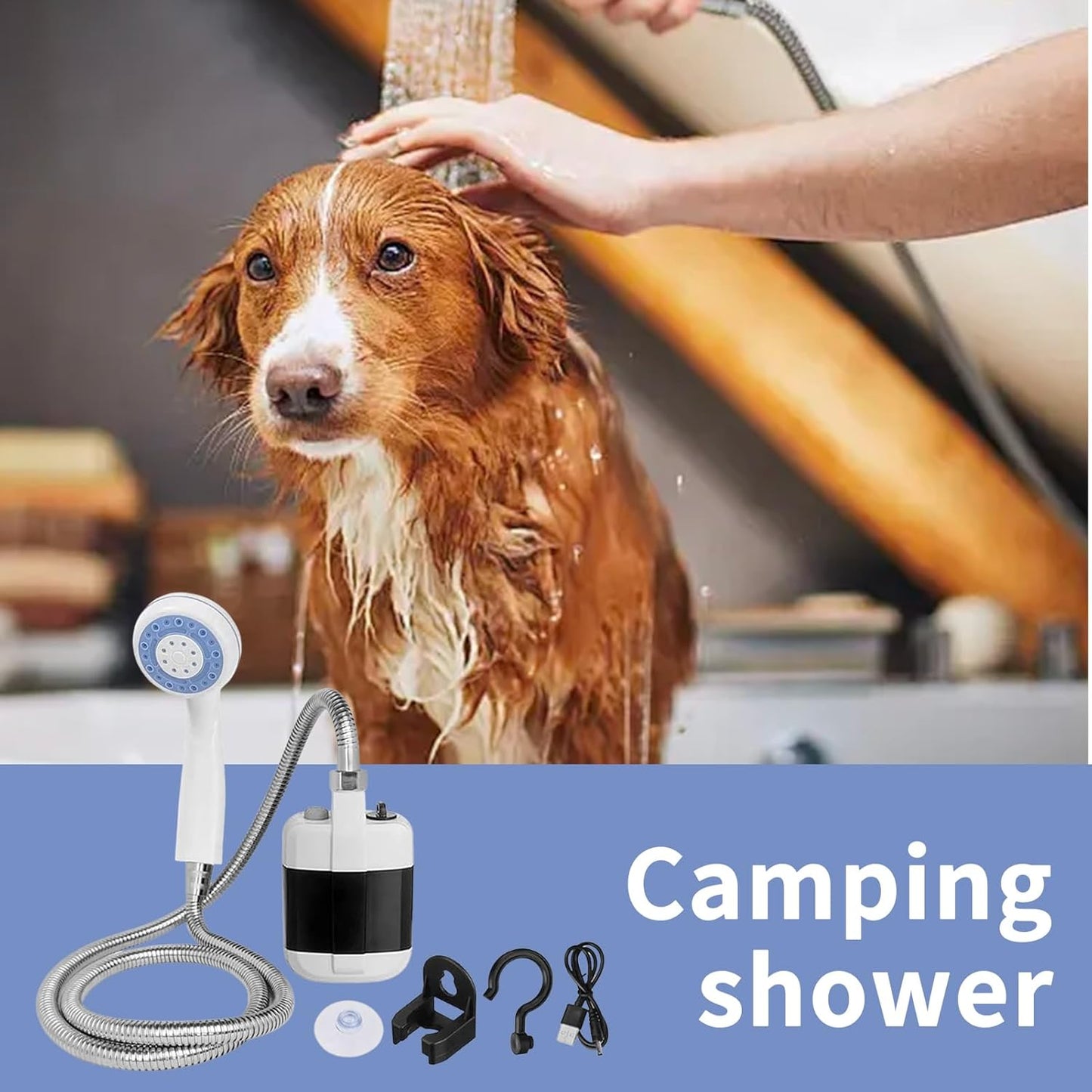 Portable Outdoor Recharge Shower